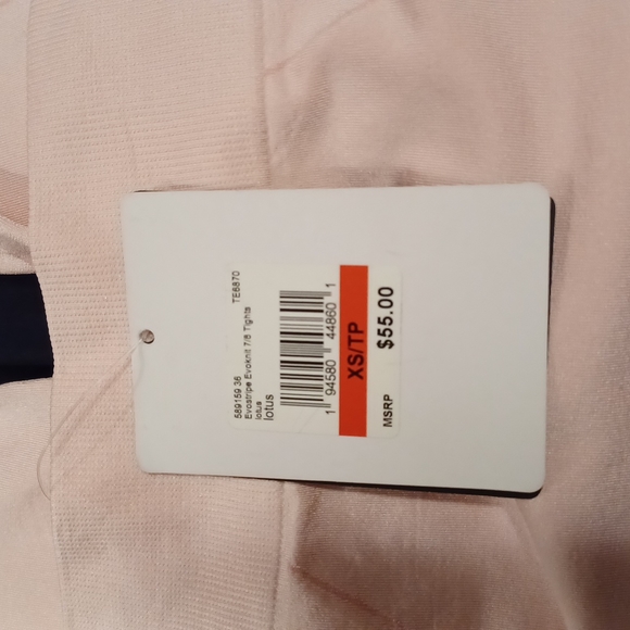 Puma Evostripe Evoknit 7/8 "Lotus" Tights NEW- Sz. XS - Picture 4 of 9